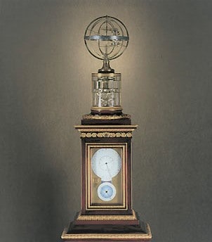 Das Meisterwerk von Antide Janvier ist eine Uhr mit sich bewegenden Sphären. Leider im Privatbesitz
