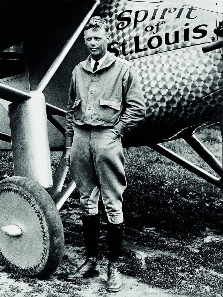 Charles Lindbergh Uhrentestimonial von Longines