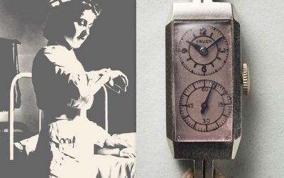 Vintage Uhr mit besonderem ZifferblattVintage Krankenschwester-Uhr: So zählte man sekundengenau
