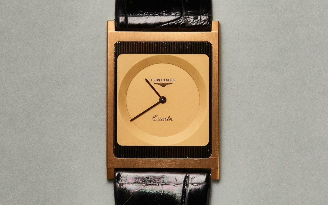 Die einst flachste Armbanduhr der WeltLongines Feuille d’Or: Eine Quarzuhr fein wie Blattgold