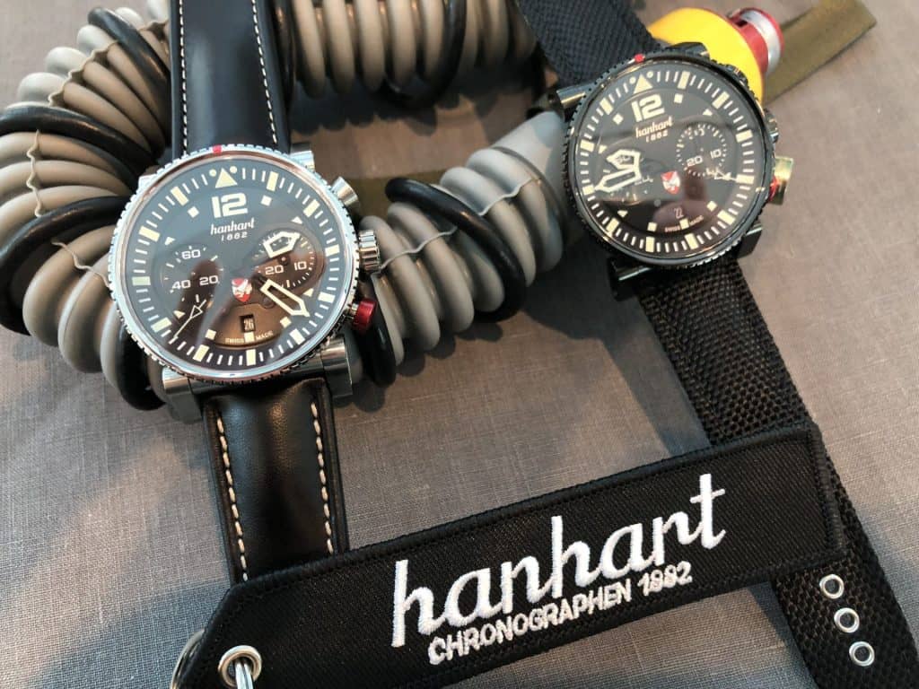 Die Hanhart Primus Austrian Air Force Uhrenmodelle