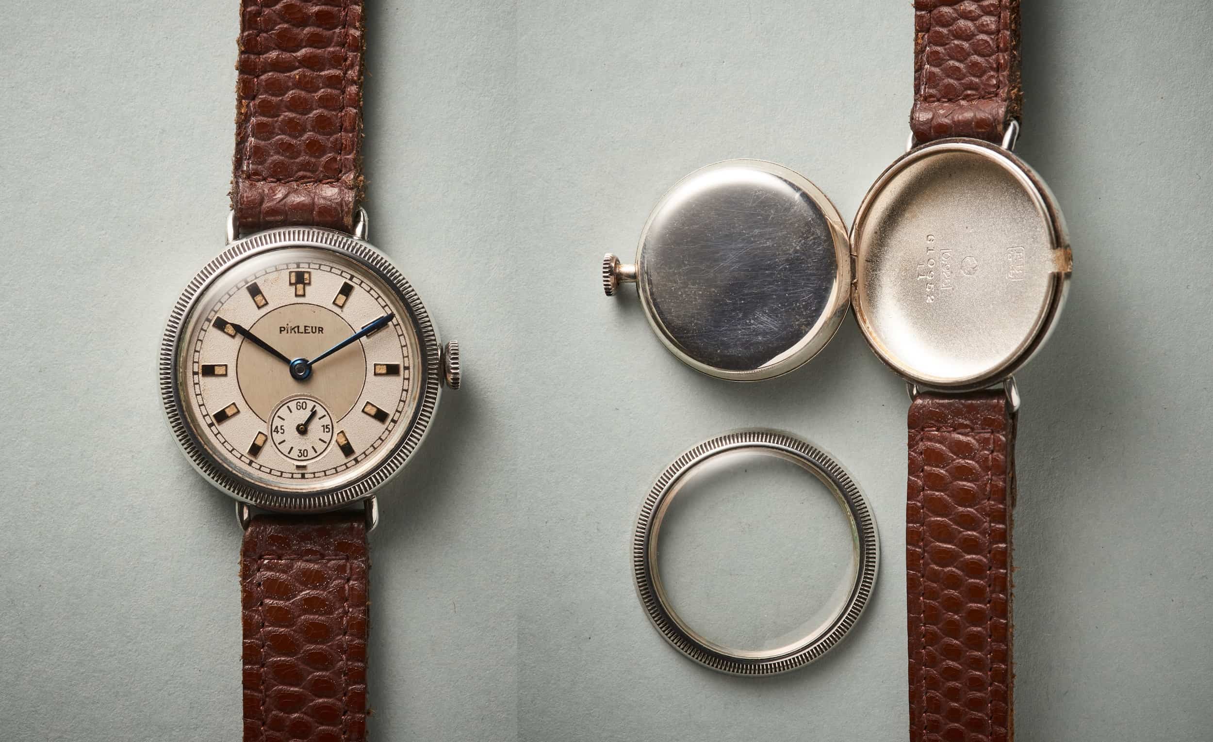 wasserdichte Liegme Pikleur Vintage Uhr