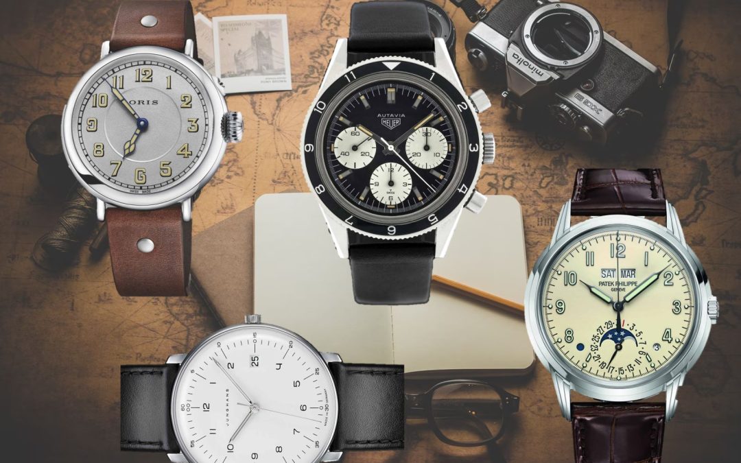 Neue Uhren im alten LookModerne Uhren im Retro Look: So schön ist Vintage Design
