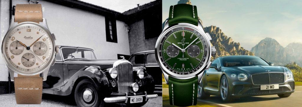 Breitling und Bentley - einst und jetzt
