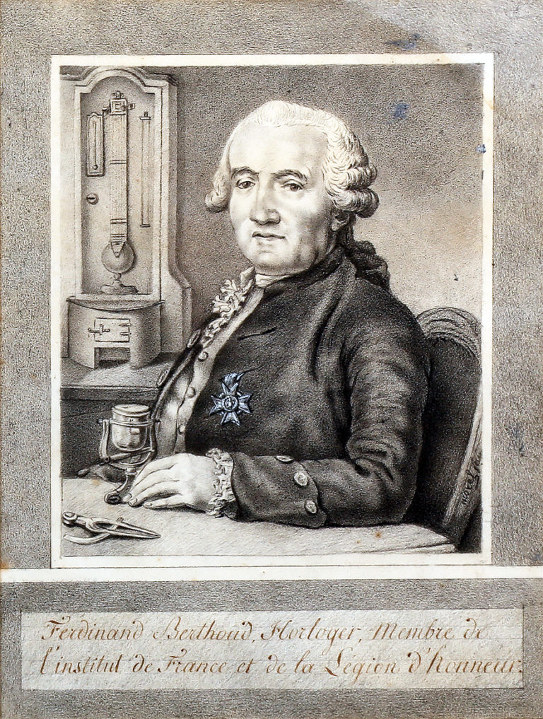 Historisches Bild des Uhrmachers Ferdinand Berthoud