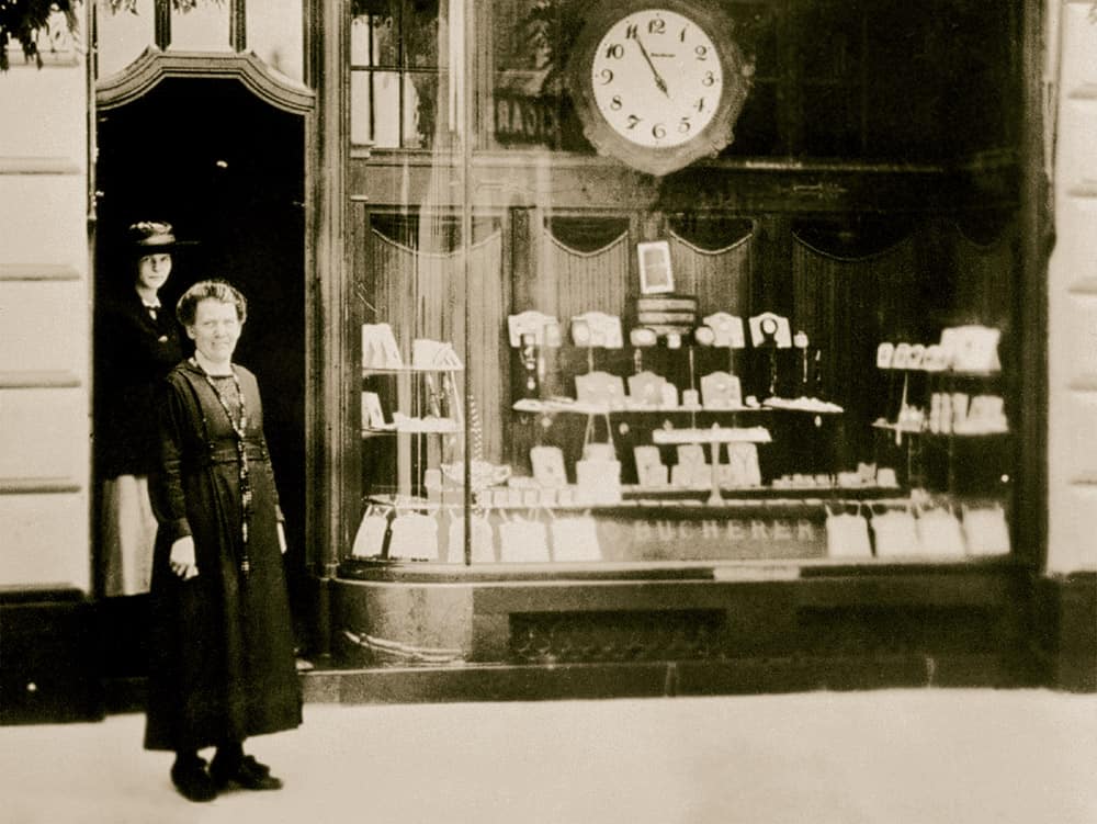 1888 eröffnete Carl Friedrich Bucherer in Luzern sein erstes Geschäft