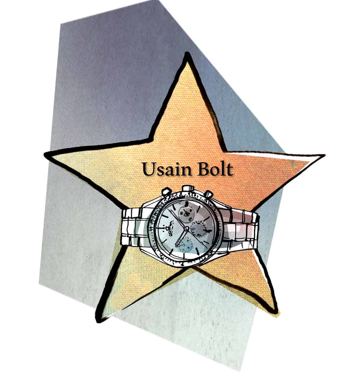 Watch of Fame Usain Bolt