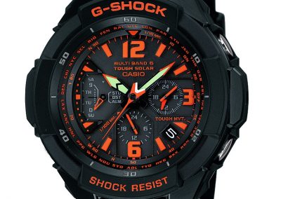 Markante G-Shock GW-3000-1A JF DR im Military-Look