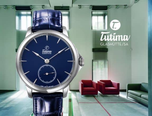 „Patria Admiral Blue“ zeigt Tutima als Marke mit langer GeschichteTutima bene! Die Tutima Patria Admiral Blue Manufaktur-Uhr