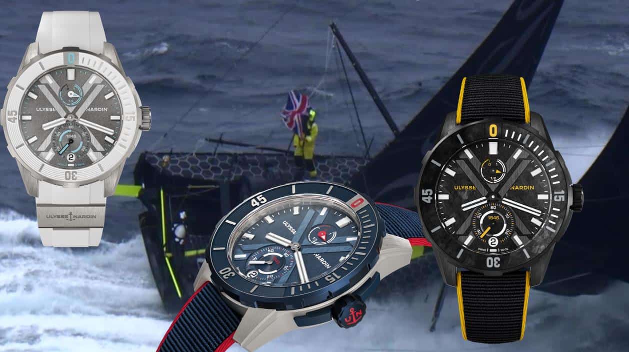 Ulysse Nardin Diver X Modelle: Antarctica, Nemo Point und Cape HornUlysse Nardin Diver-X: 3 Armbanduhren zur Vendee Globe Regatta