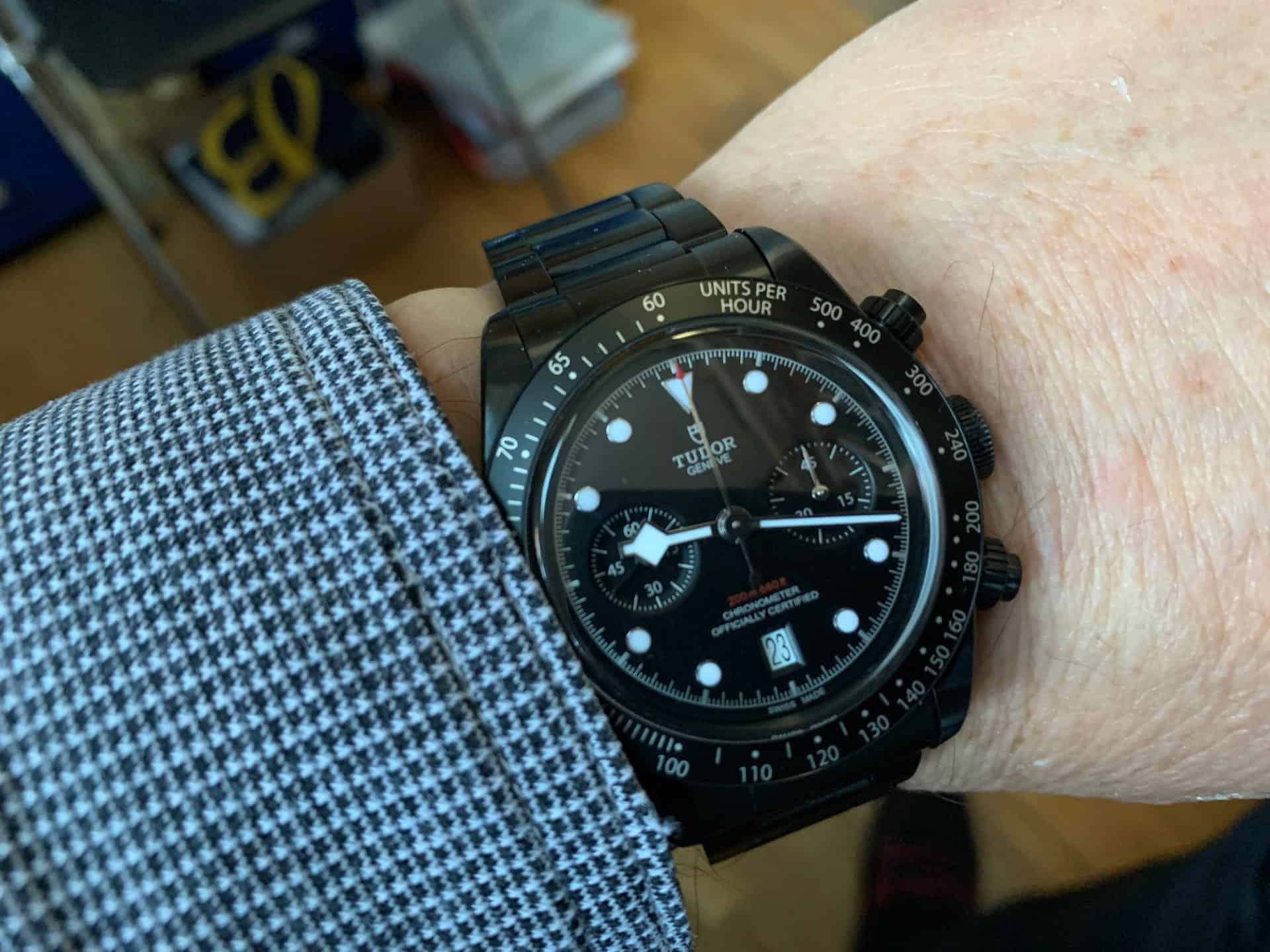 Tudor Black Bay Chrono All Blacks Limited Edition - eine seltene Uhr