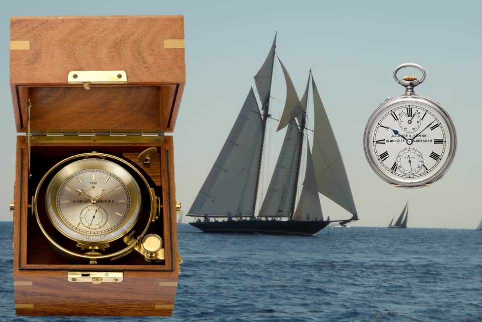Ein Marine-Chronometer von Wempe