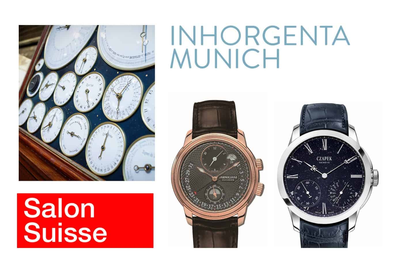 Schweizer Premium-Marken auf der Inhorgenta München 2020Parmigiani Fleurier, Czapek und Bumont schmücken den Inhorgenta Salon Suisse