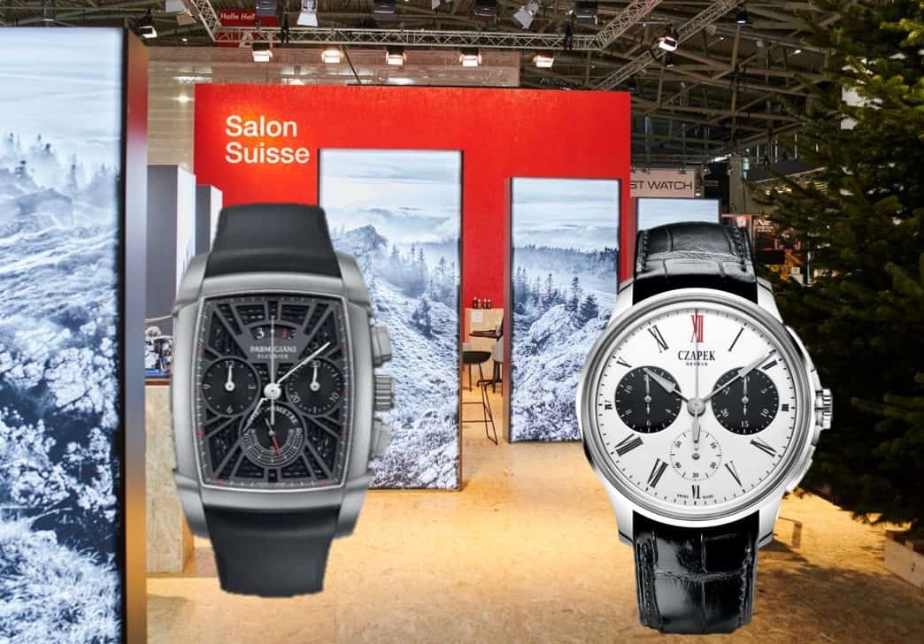 Zu sehen im Salon Suisse der Inhorgenta 2020: Luxus-Chronographen von Czapek und Parmigiani Fleurier