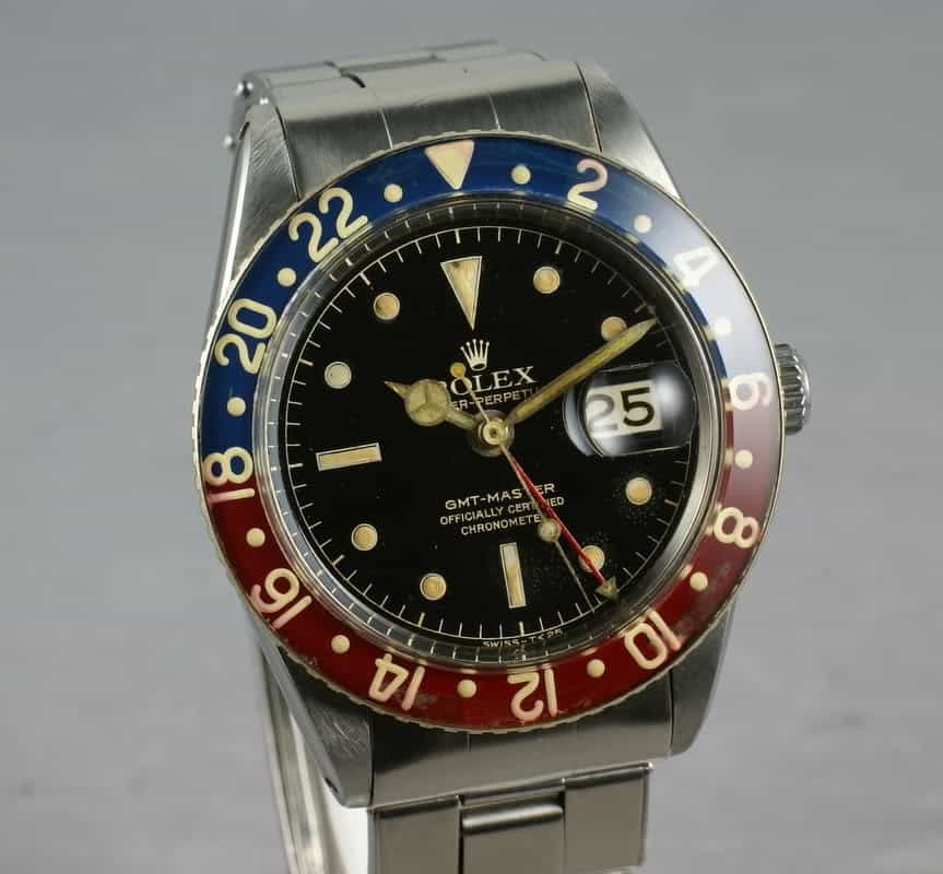 Haben wollen: Die Vintage Rolex GMT Master-I mit Kunststoff-Lünette für Uhrensammler und Vintage-Uhren Freunde