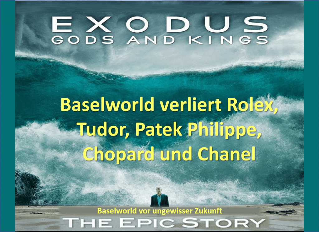 Baselworld Exit Rolex Patek Chopard Melikoff Exodus