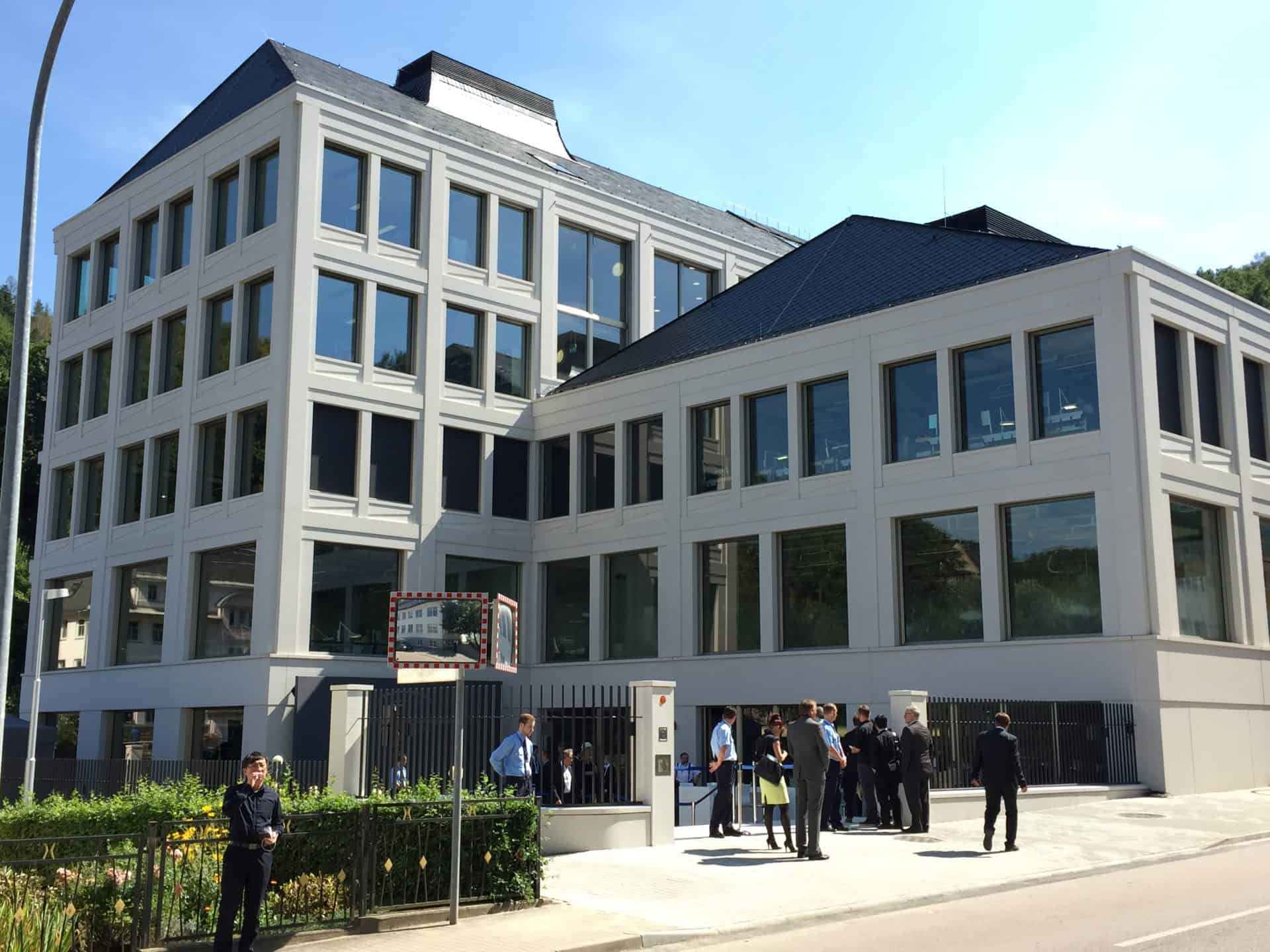 Das Manufakturgebäude von A. Lange & Söhne wurde im August 2015 eröffnet
