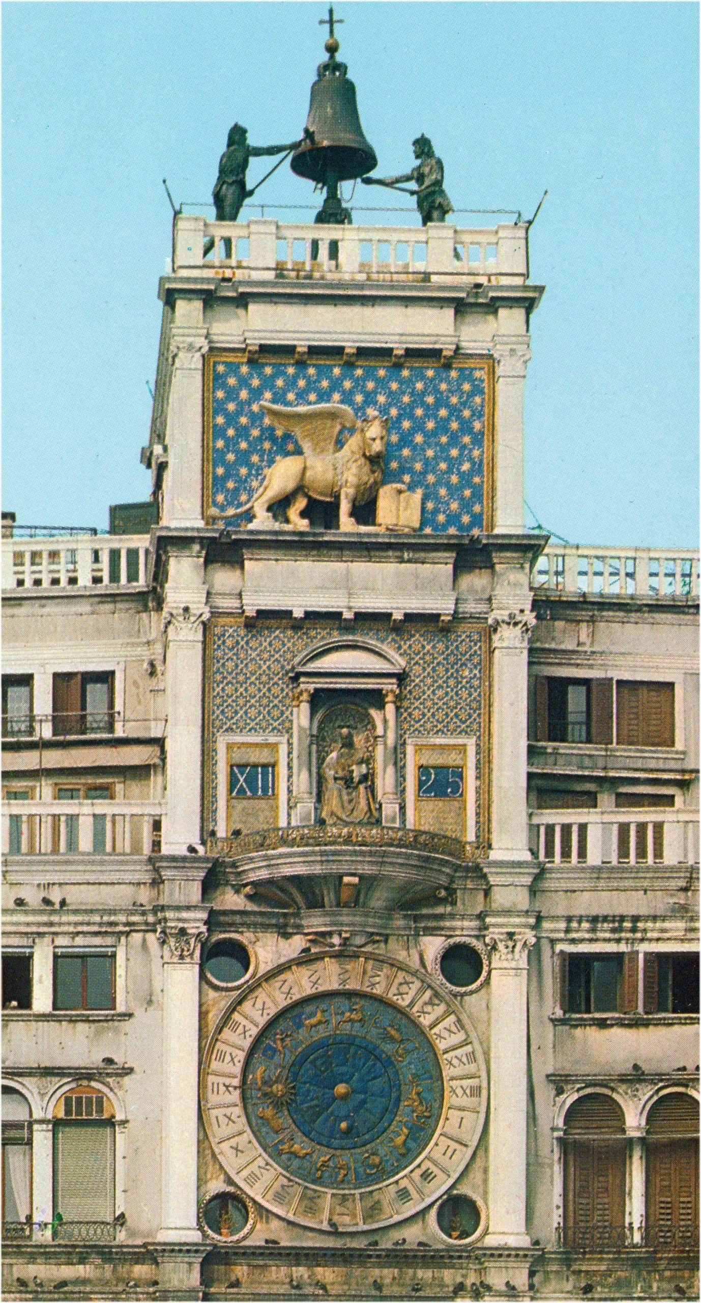 Turmuhr von San Marco in Venedig aus dem Jahr 1499