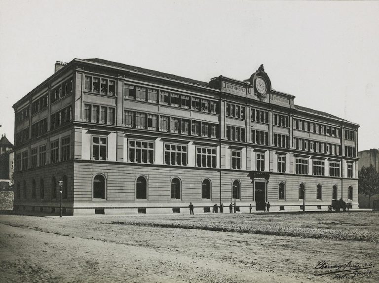 Ecole d'Horlogerie de Genève um 1879