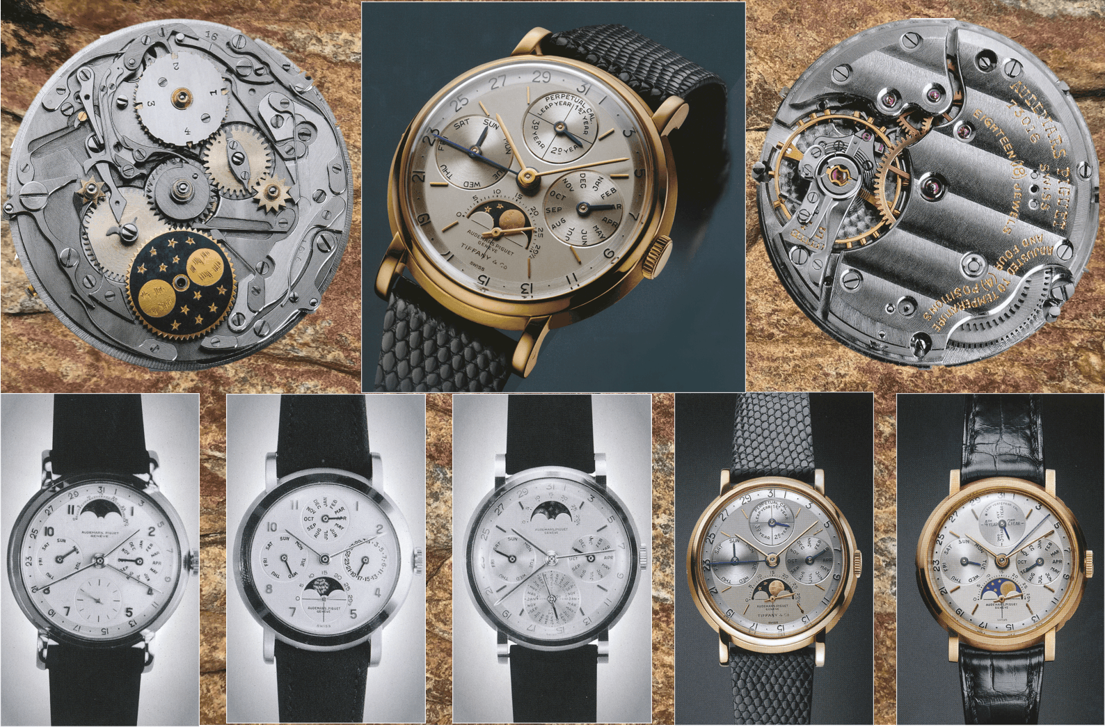 Audemars Piguet Armbanduhren mit ewigem Kalender Ref 5516 1948 1969 Kaliber 13VZSSQP C Uhrenkosmos