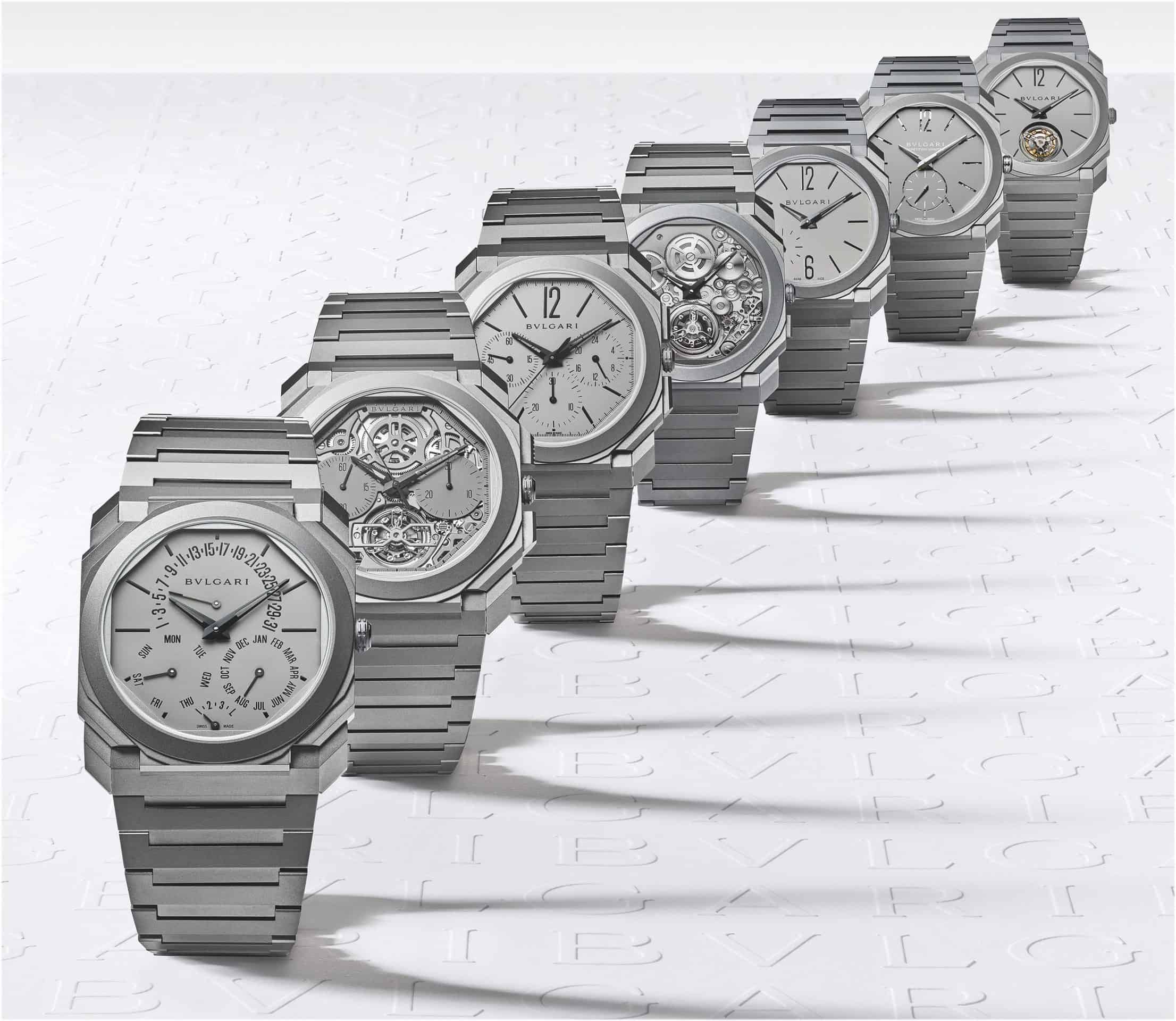 Weltrekorde im flachen Uhrenbau einiger Bulgari Octo Finissimo Modelle