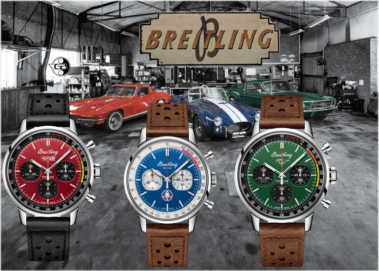 Breitling Top Time Classic Cars Collection von 2021 (C) GLB Uhrenkosmos