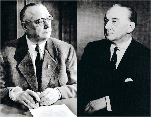 Helmut Junghans und Karl Diehl