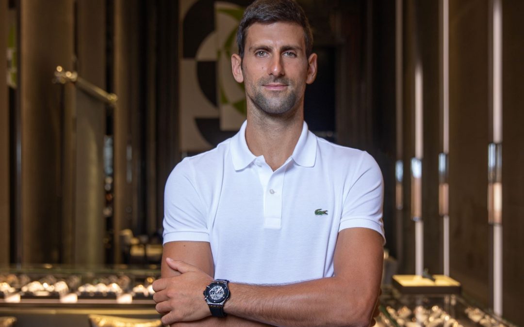 Novak Djokovic bei HublotHublot Markenbotschafter Novak Djokovic: „… noch viel zu gewinnen“