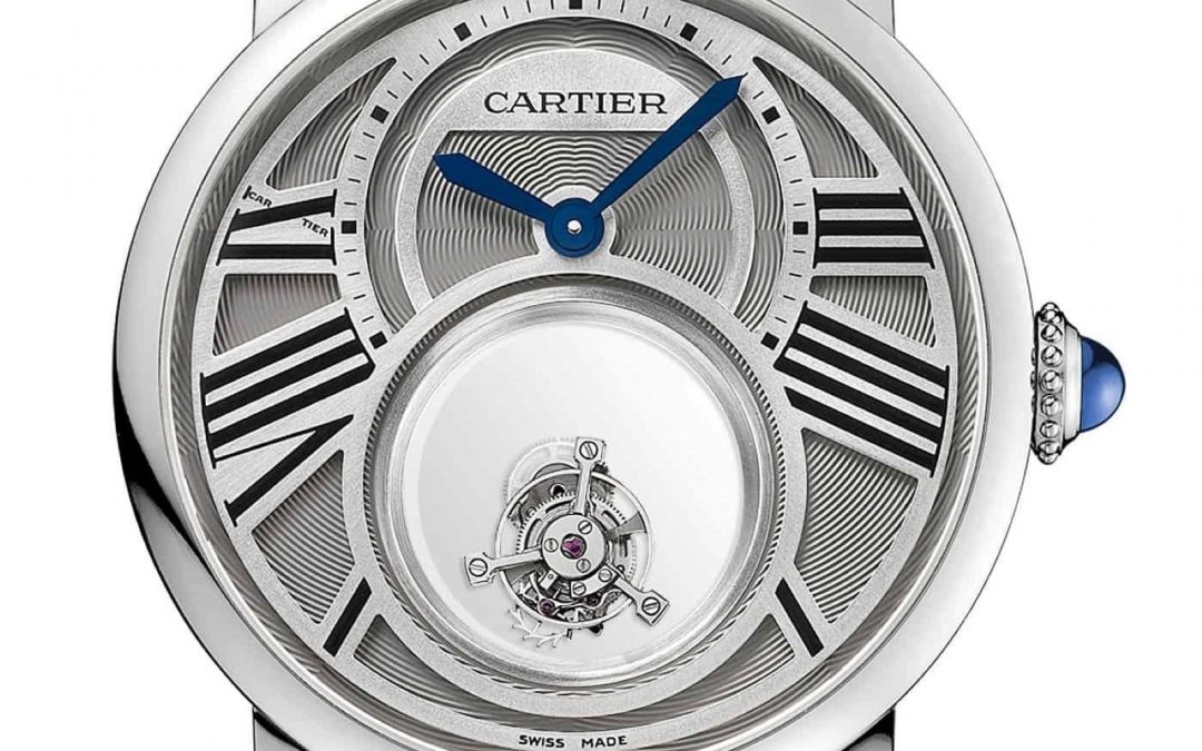 Schwebendes Tourbillon Cartier UhrRotonde de Cartier Double Tourbillon Mystérieux: Houdini lässt grüßen