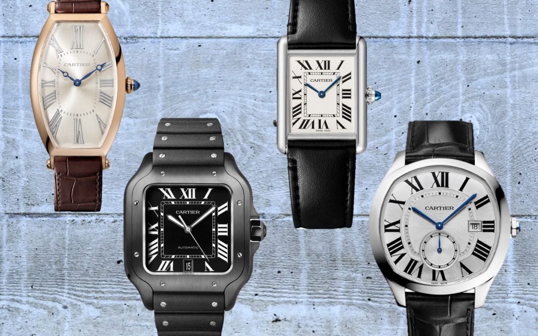 Cartier-Uhren mit FormgehäuseCartier: Luxus-Uhren mit Ecken und Kanten