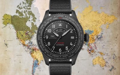 IWC mit Titan-KeramikgehäuseIWC Pilot’s Watch Timezoner Top Gun Ceratanium