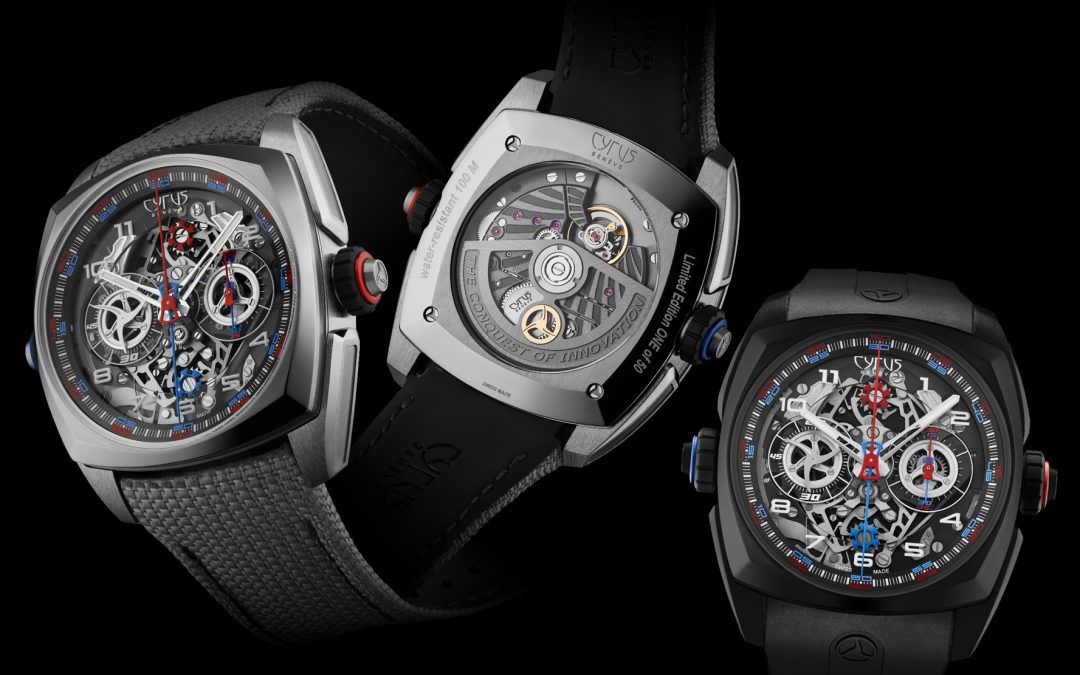 2 Chronographen in einer ArmbanduhrCyrus Klepcys DICE Doppelchronograph – eine echte Weltpremiere