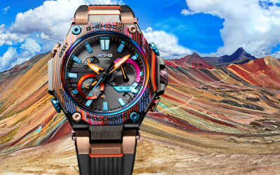 Farbenfrohe G-Shock MTGCasio G-Shock MTG-B2000XMG: Luxus in Farbe