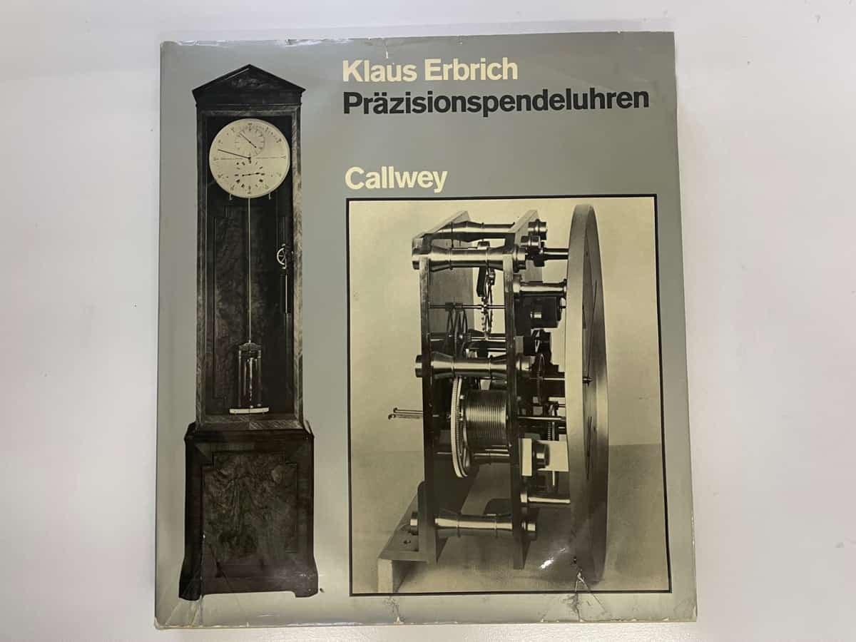 Klaus Erbrich Präzisions Pendeluhren Callwey 1978