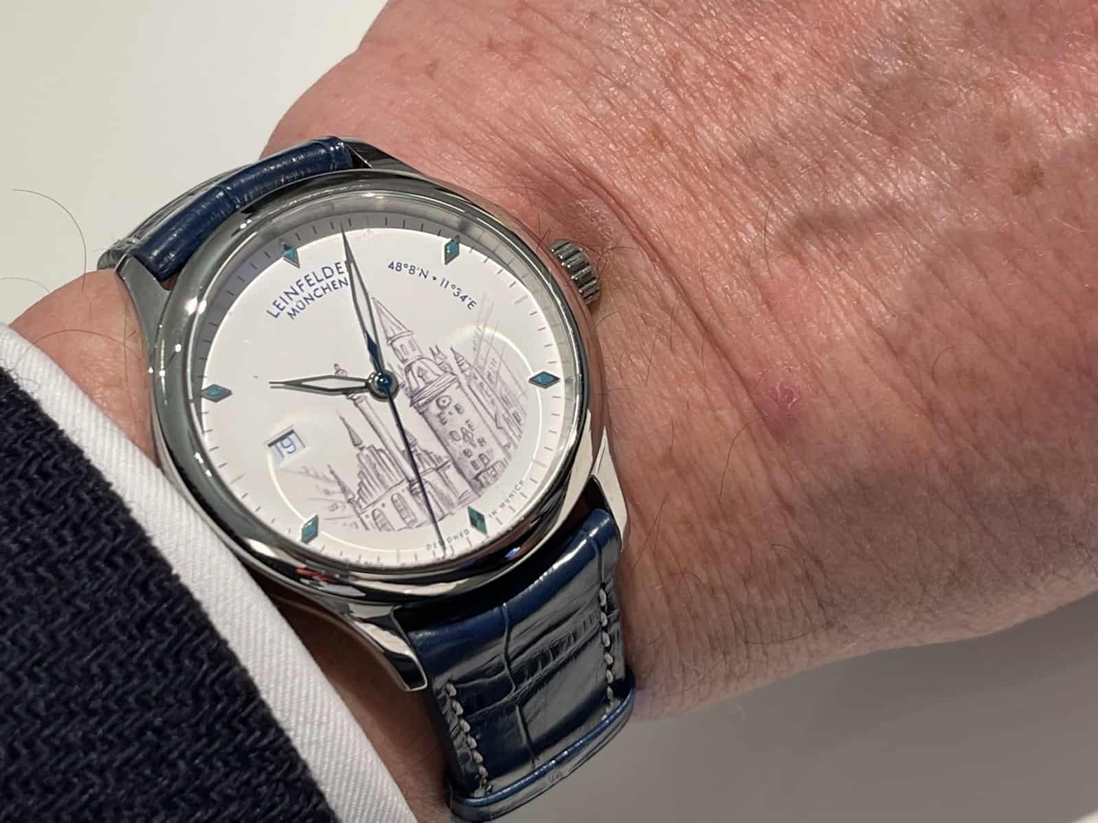 Leinfelder Uhren Wiggerl Armbanduhr C GLB