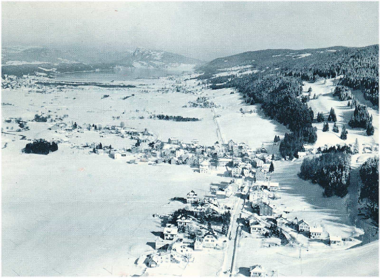 Le Brassus und Vallée de Joux im Jahr 1966