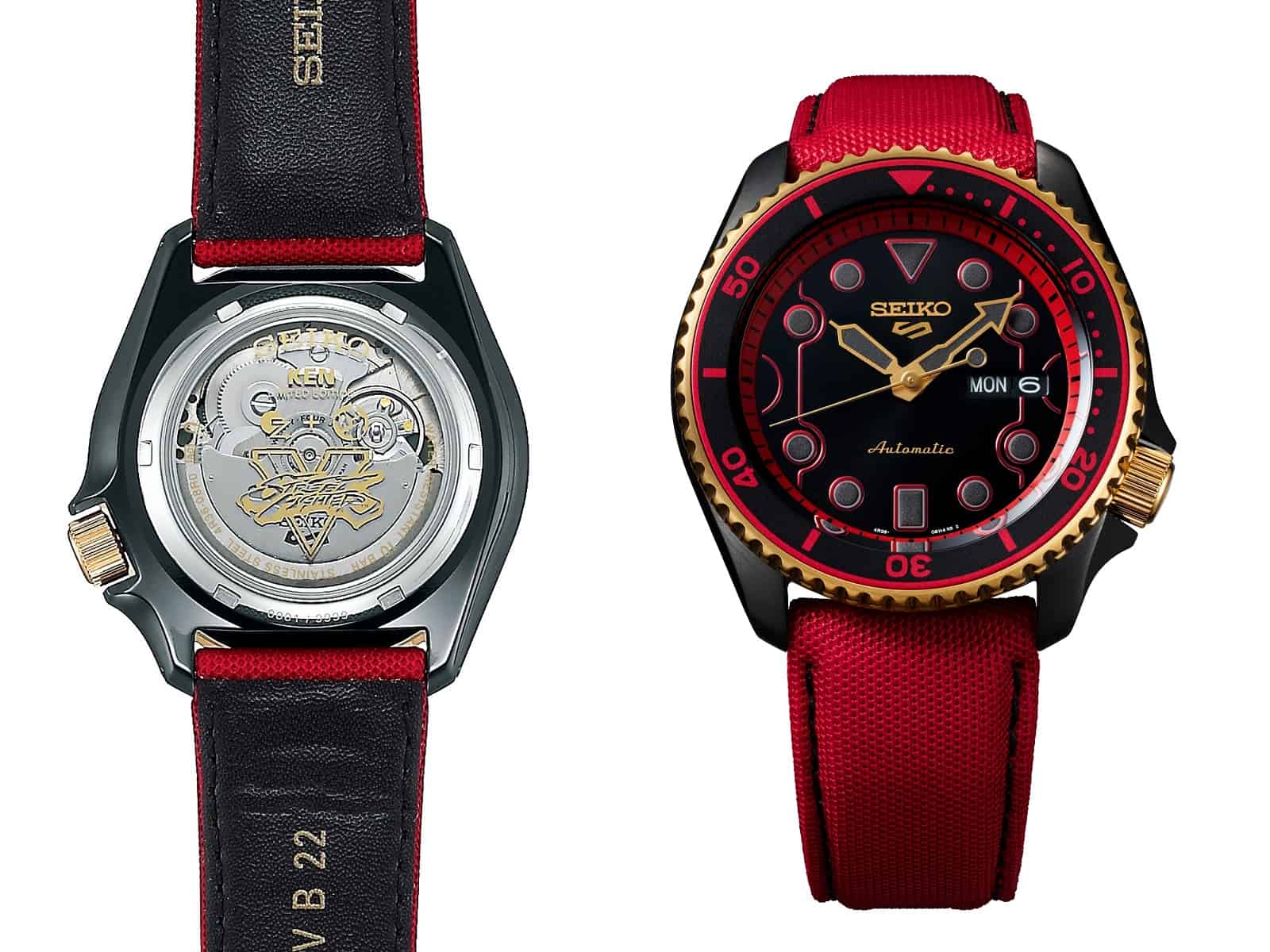 Seiko 5 Sports Street Fighter V Limited Edition