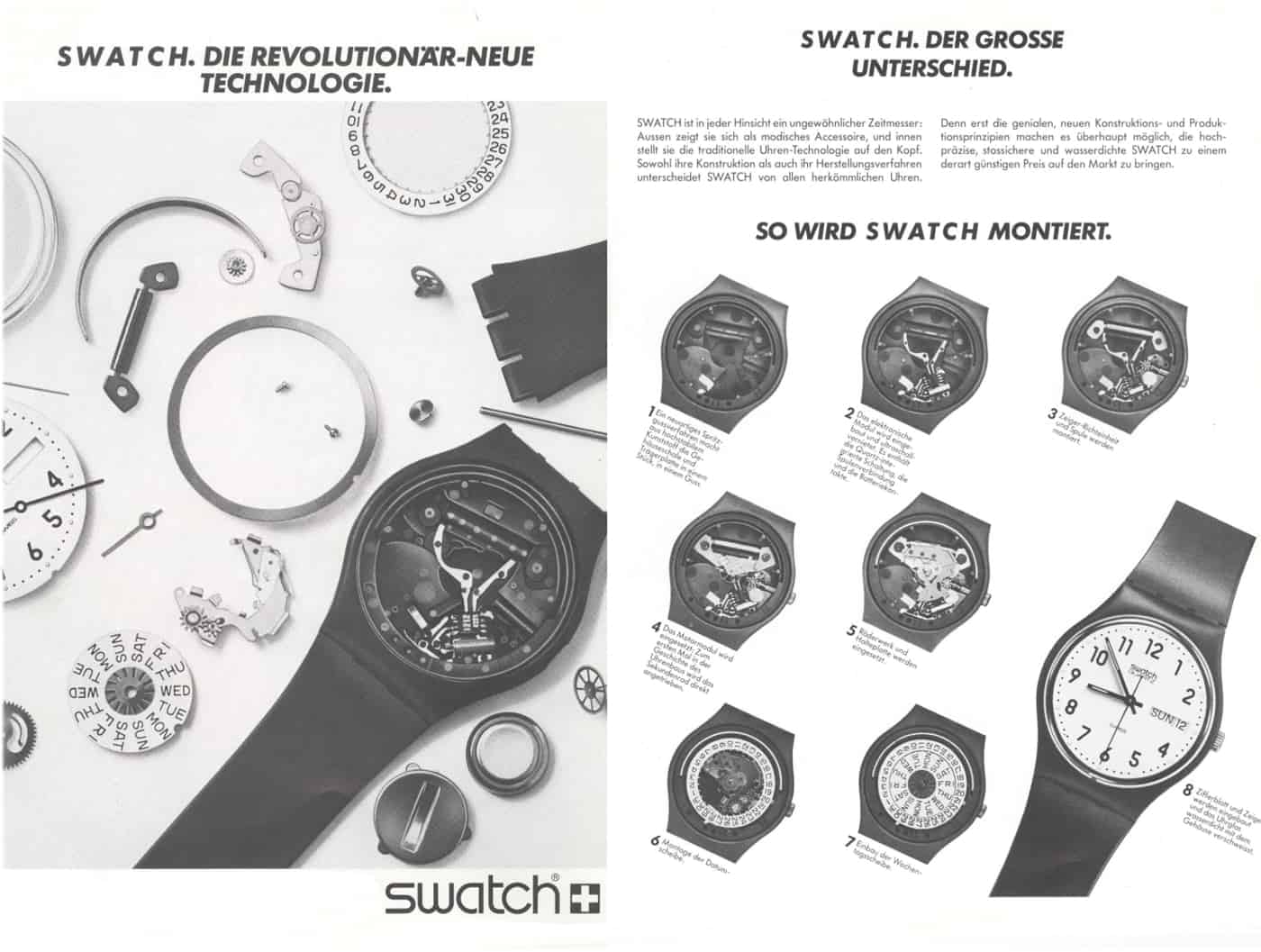 Swatch Flyer 1983
