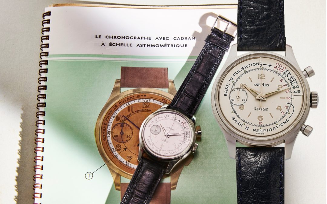 Vintage Pulsuhr AngelusAngelus Medical Chronograph: Eine begehrte Vintage-Armbanduhr