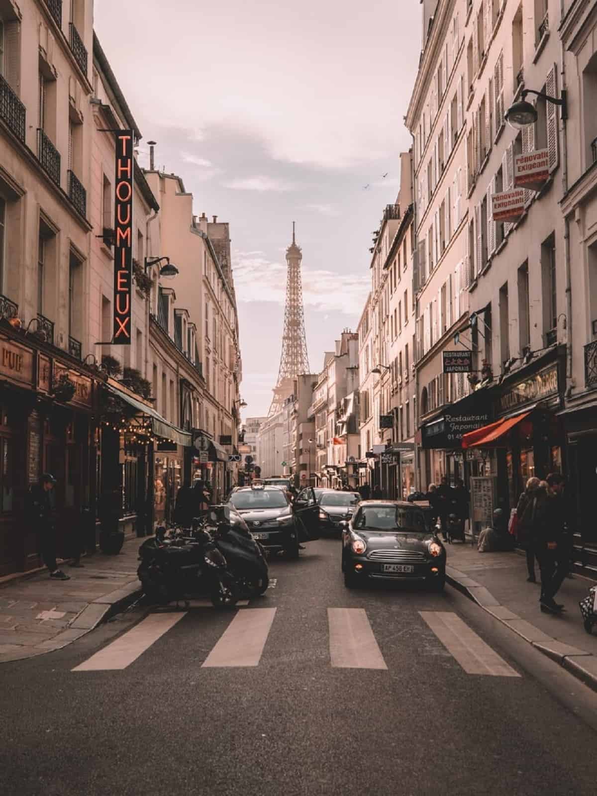 Straße in Paris