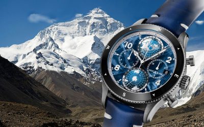 Ohne Sauerstoff zum Mount Everest Montblanc 1858 Geosphere Chronograph 0 Oxygen LE290: In eisigen Höhen