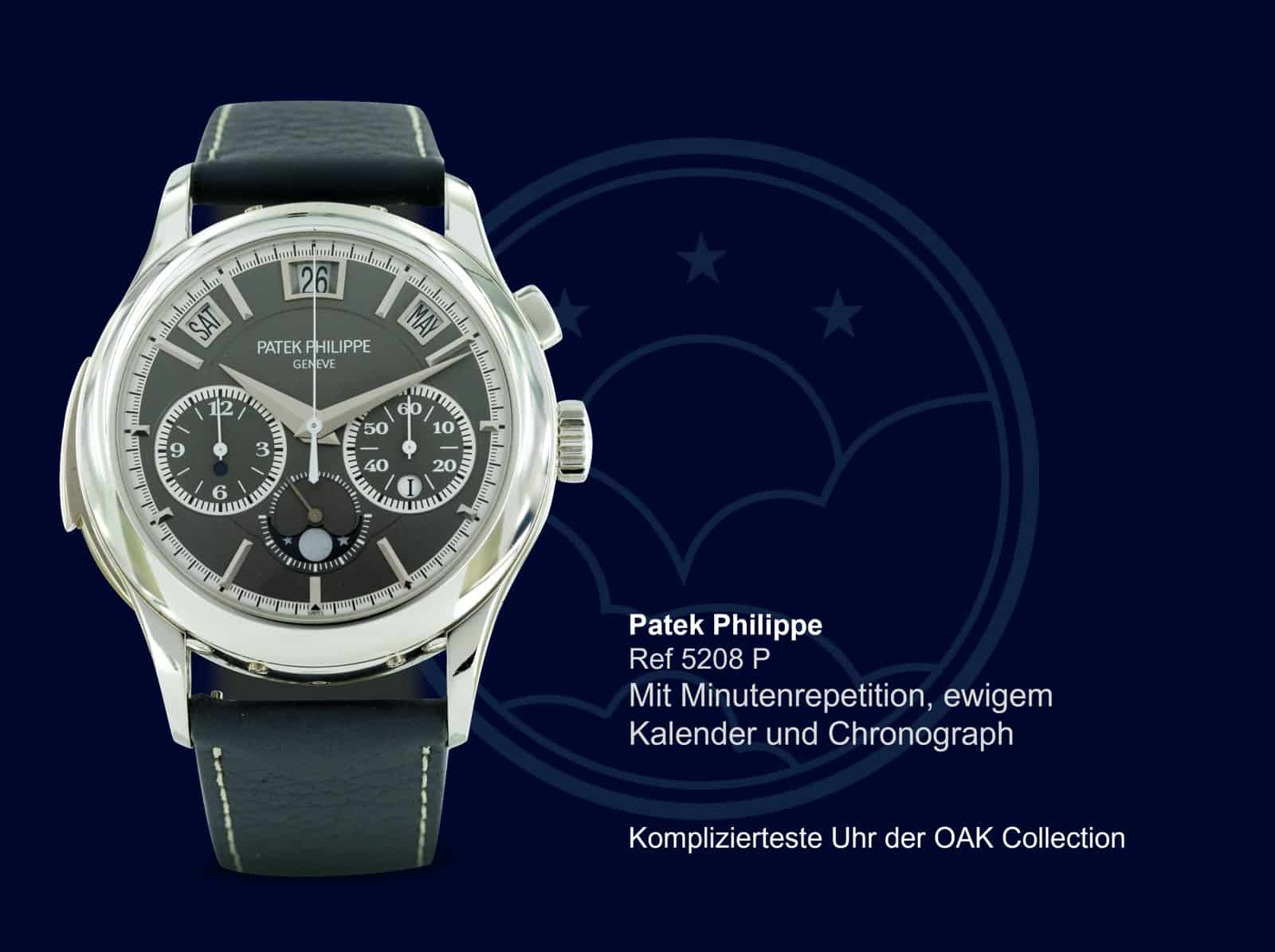 OAK Collection Patek Philippe Ref 5208 P (C) Uhrenkosmos