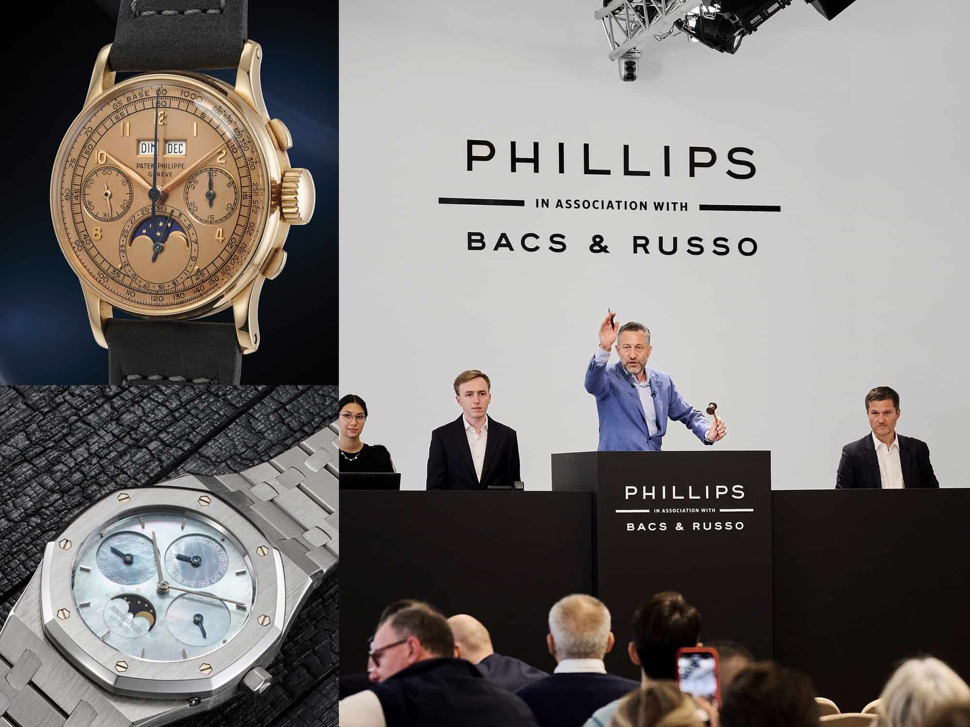 Phillips Aurel Bacs Auktion bei der Geneva Watch Auction 2022