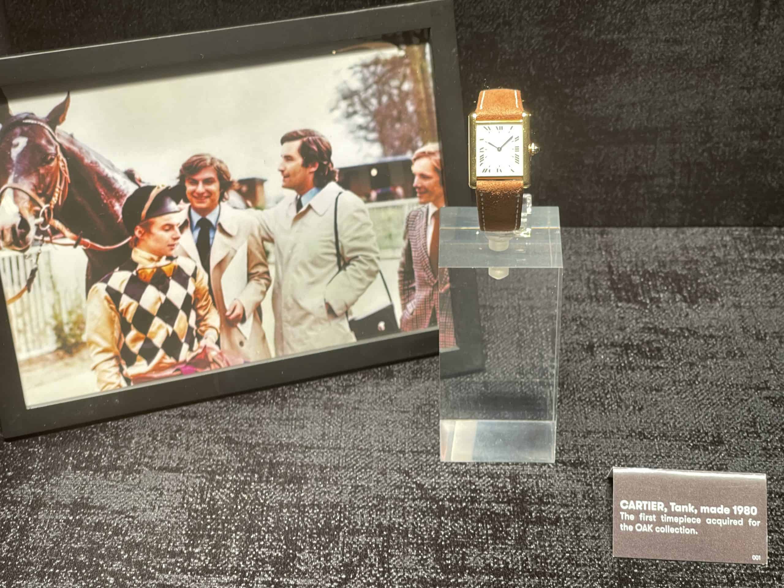 OAK Collection erste Uhr Cartier Tank von 1980