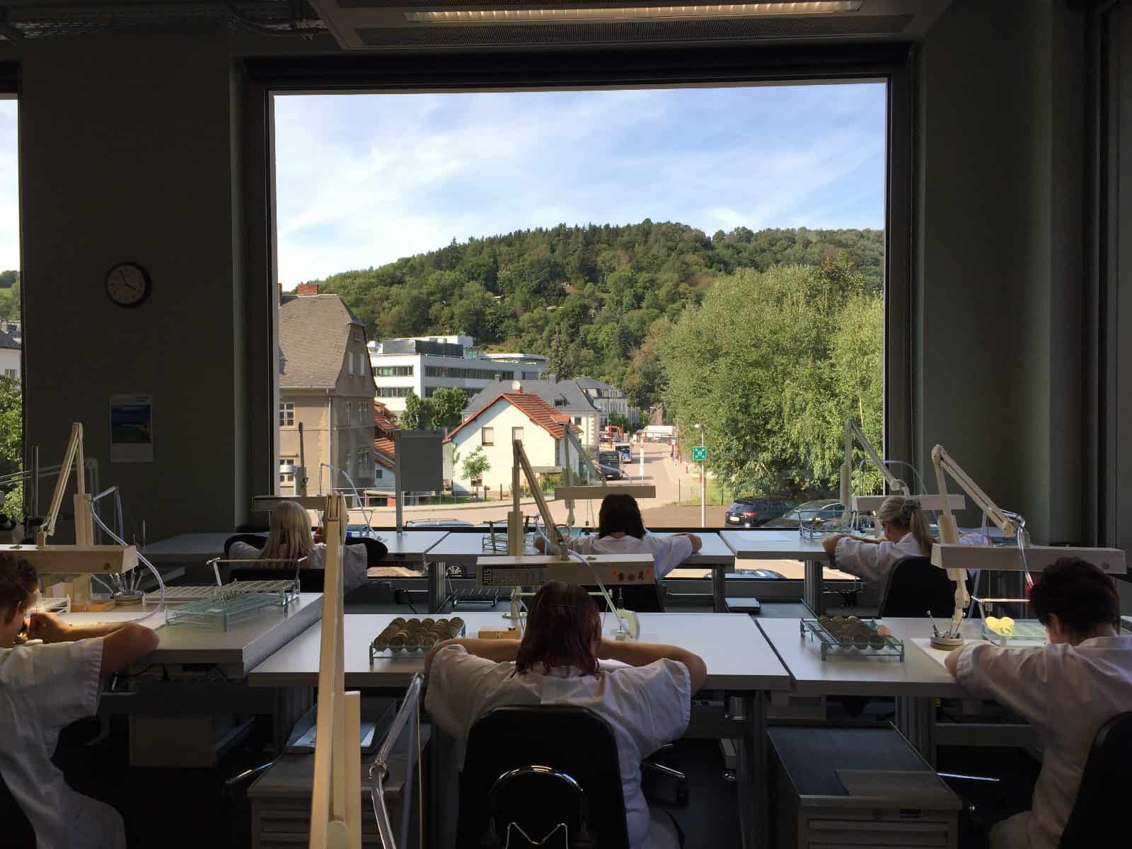 A. Lange Söhne - Blick aus neuem Manufakturgebäude 2015