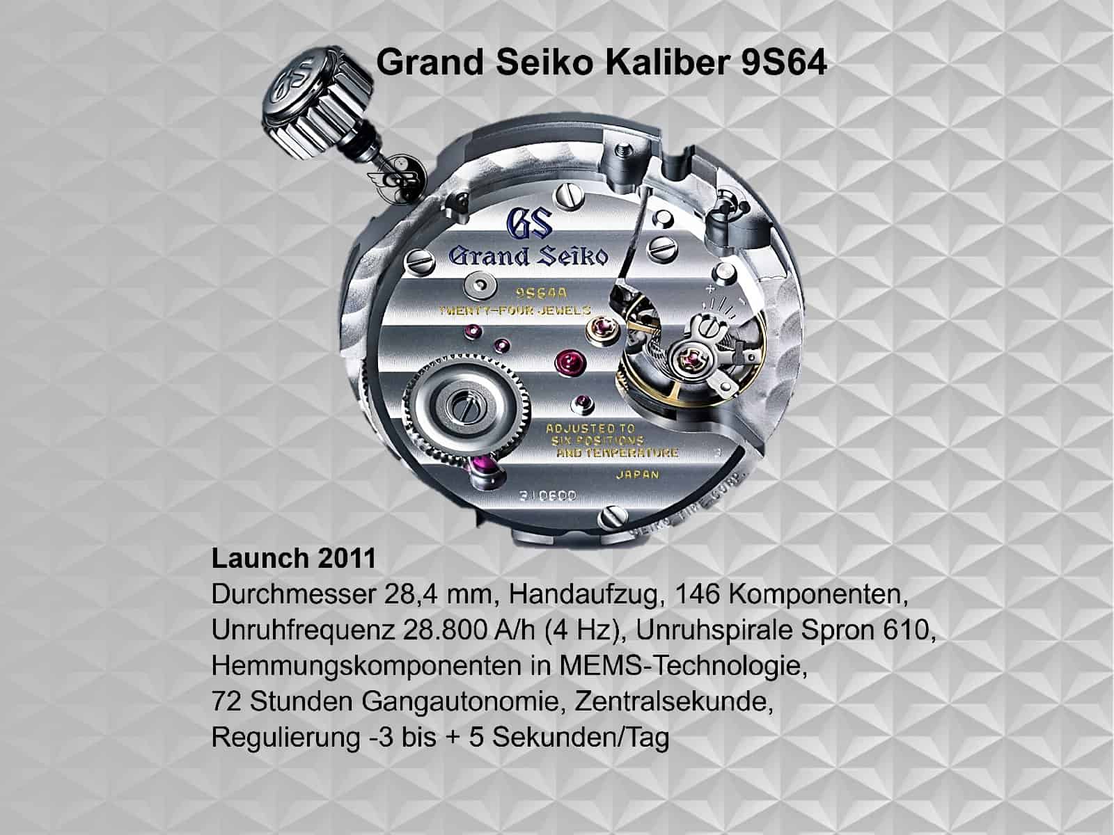 Seiko Kaliber 9S64