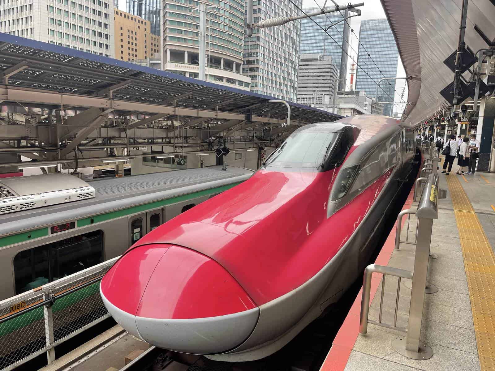 Japan Rail Shinkansen Hayabusa nach Morioka