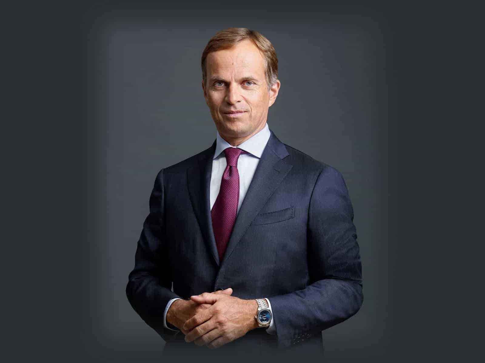 Stiftungsvorstand und Rolex CEO Frederic Dufour