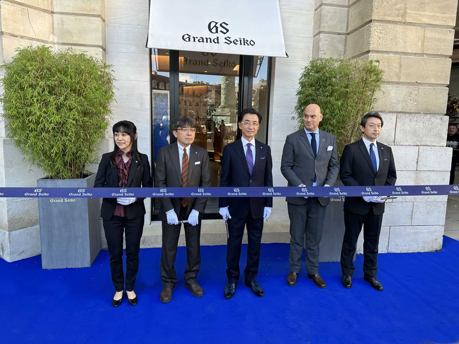 Eröffnung der Grand Seiko Boutique im Jahr 2022