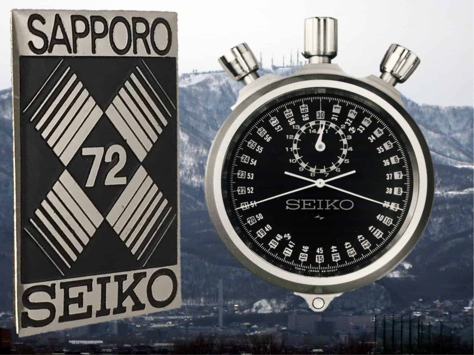 Seiko Sapporo Stoppuhr von 1972